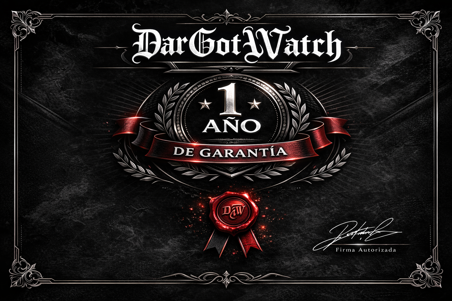 Garantía 1 Año DarGotWatch